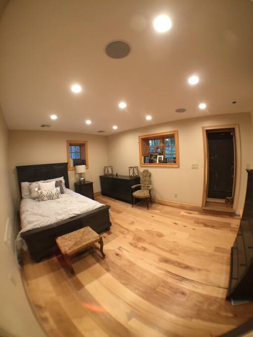 Spacious with private entrance