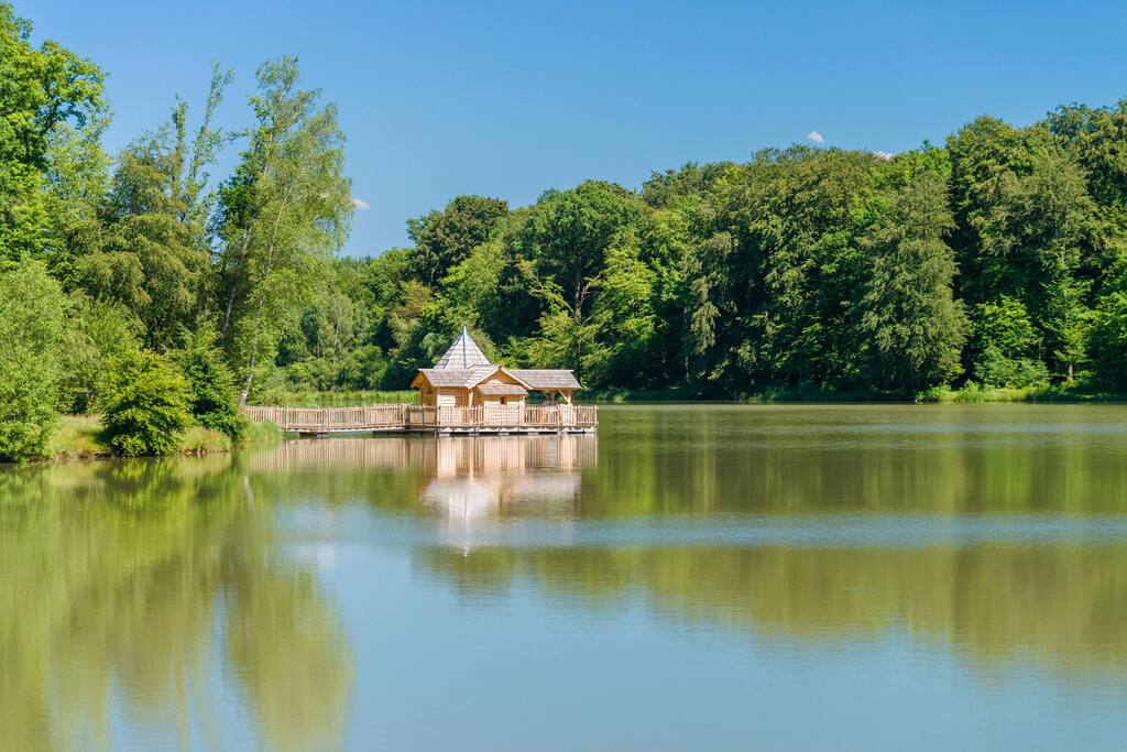 Cabane avec bain nordique