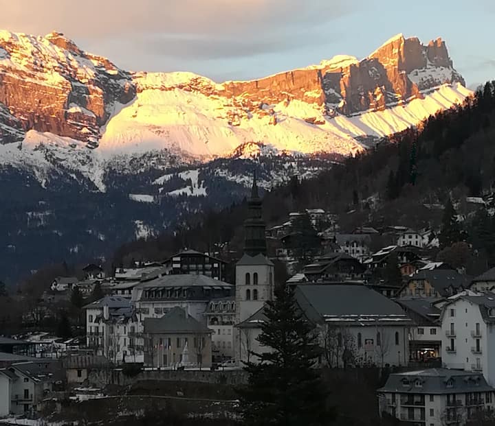 Apartment Vue Mont Blanc exceptionnelle Ski Saint-Gervais, Saint-Gervais-les-Bains,  France 