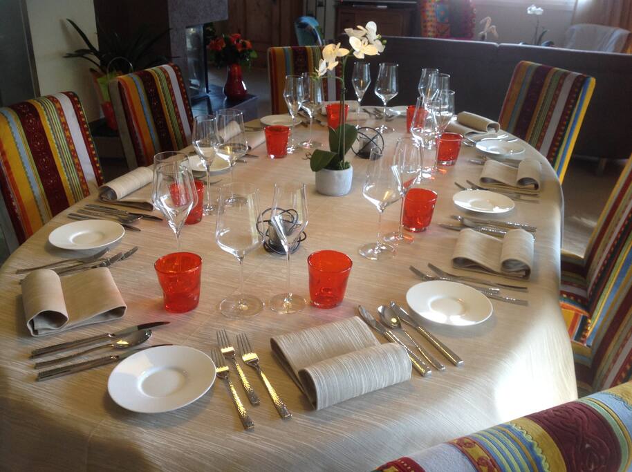 Table du Restaurant d'Hôtes