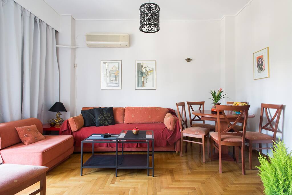 The living room