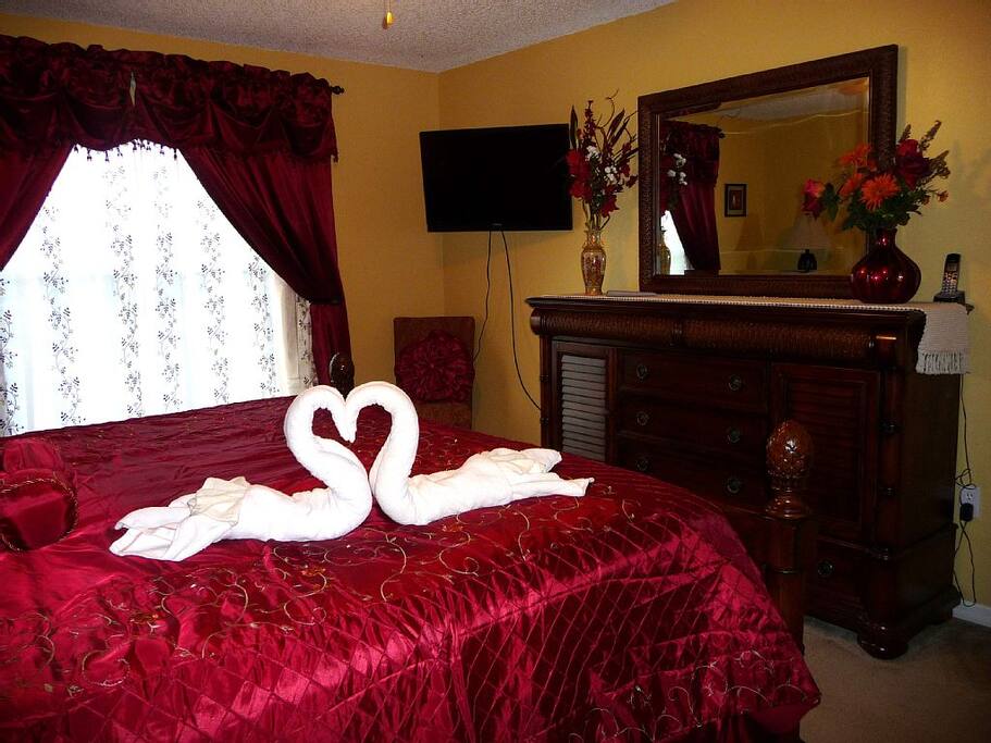 Very comfortable master suite
