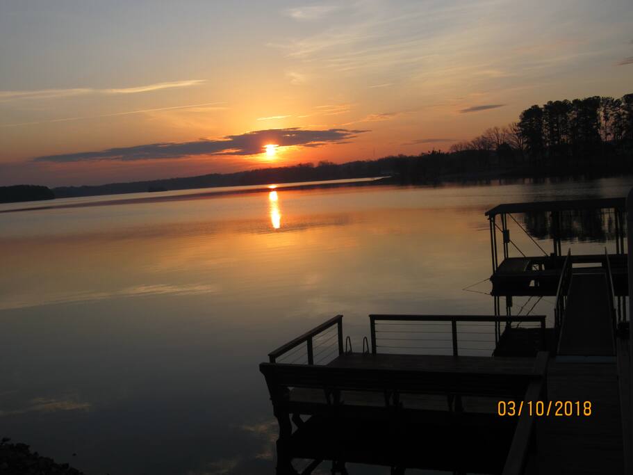Sunrise from every deck