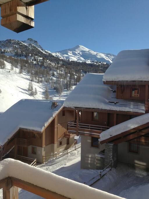 vue du balcon