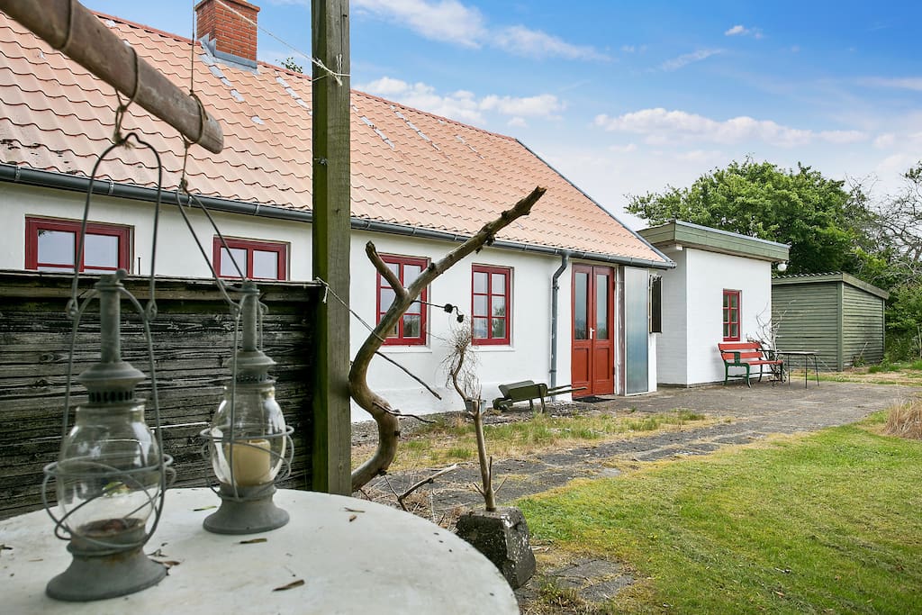Husets strandside