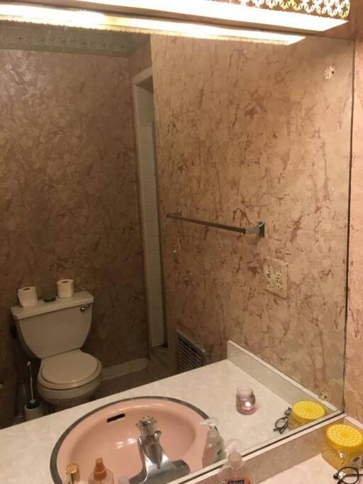 Bathroom is shared