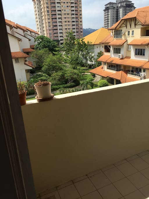 Master Bed Room Balcony view