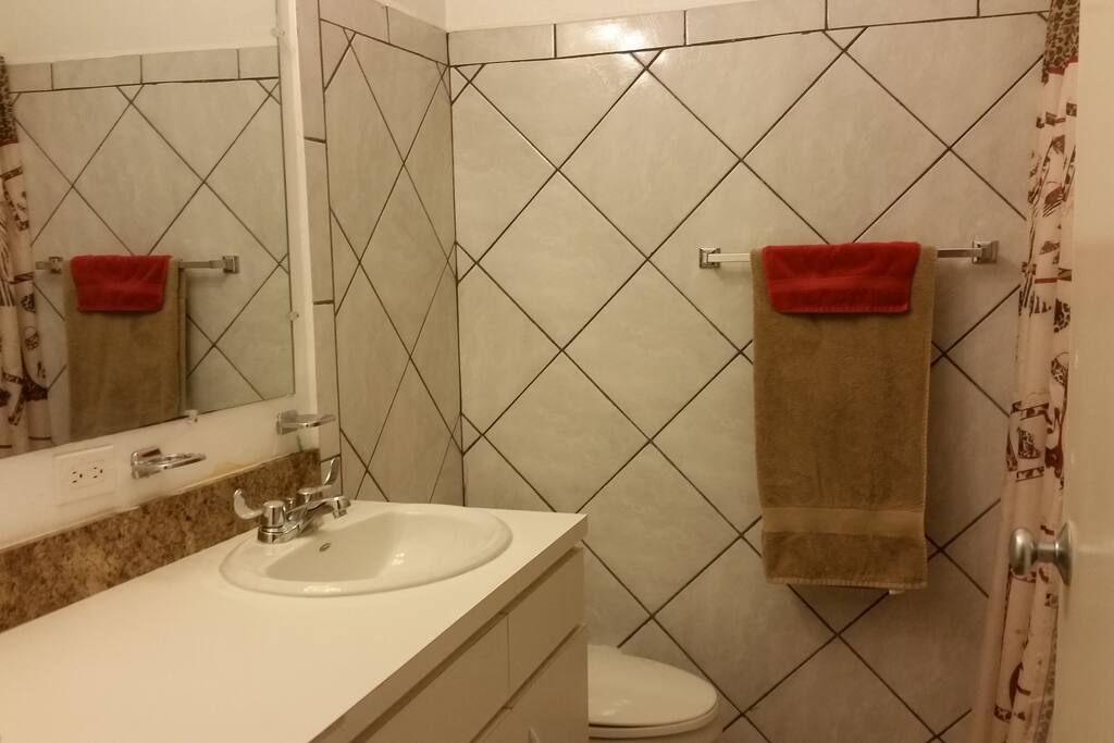 Queen Magdeline condo bathroom