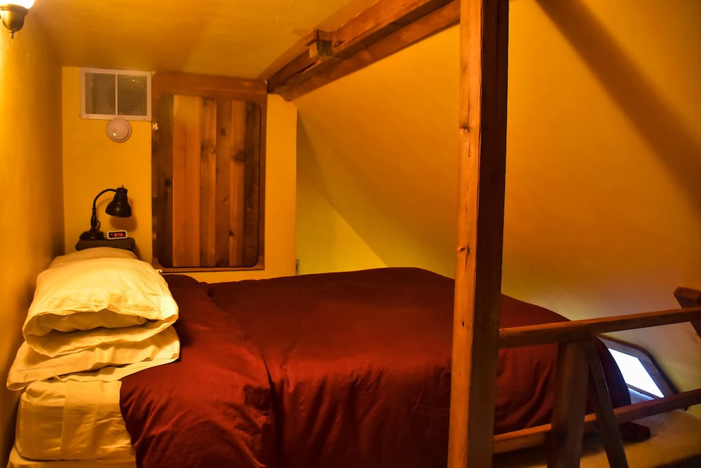 Sleeping loft.
