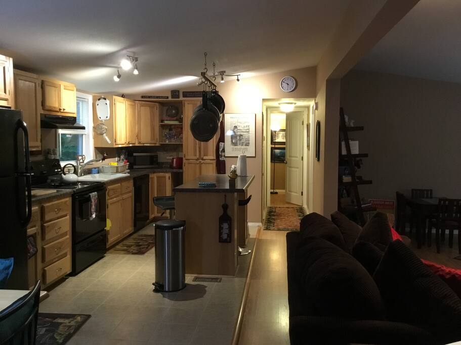 Kitchen ready with everything you need.