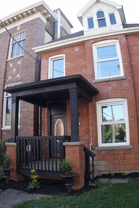 Suite is on first floor of this beautiful Edwardian home in Strathcona neighbourhood.
