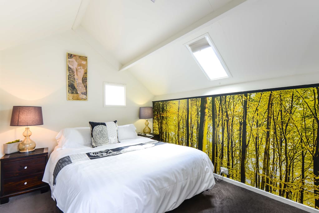 Bedroom 1, queen bed and fully air conditioned