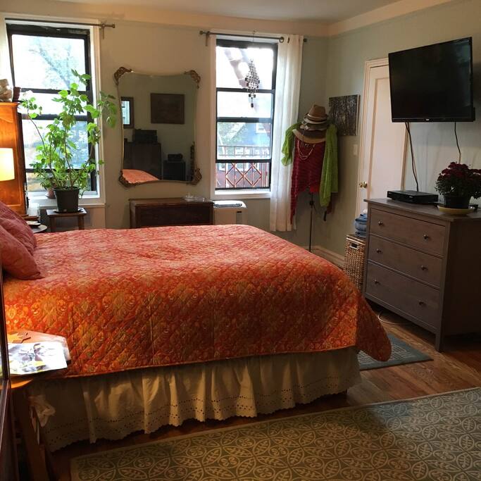 Sunny spacious Bedroom