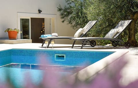 Villa OLIVE TREE heated Pool & Close to the beach