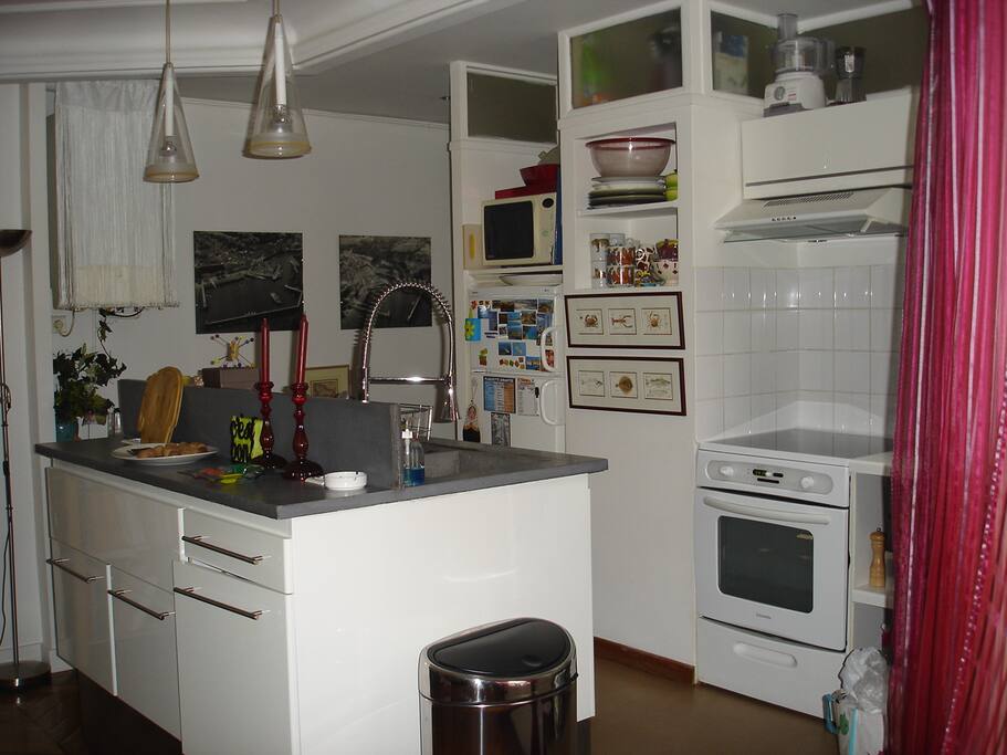 Cuisine, îlot central