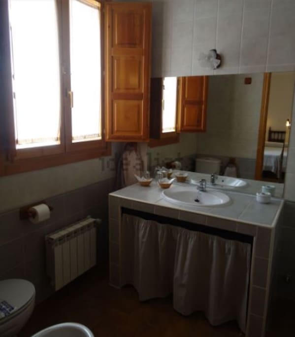 Baños individuales por habitación