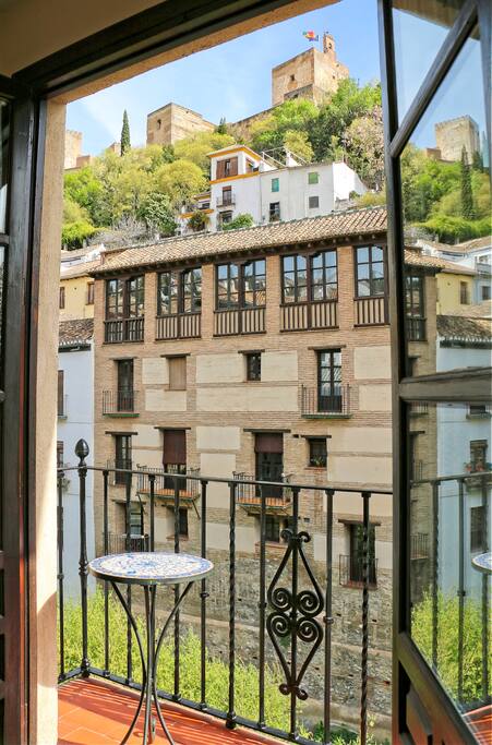 views from the balcony...