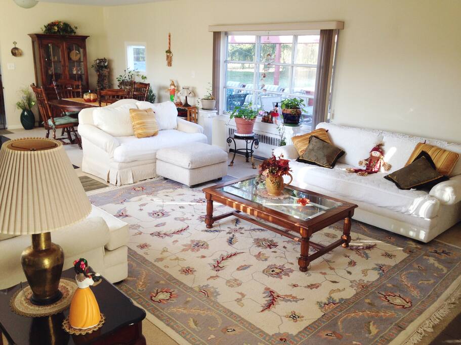 Living and dining room