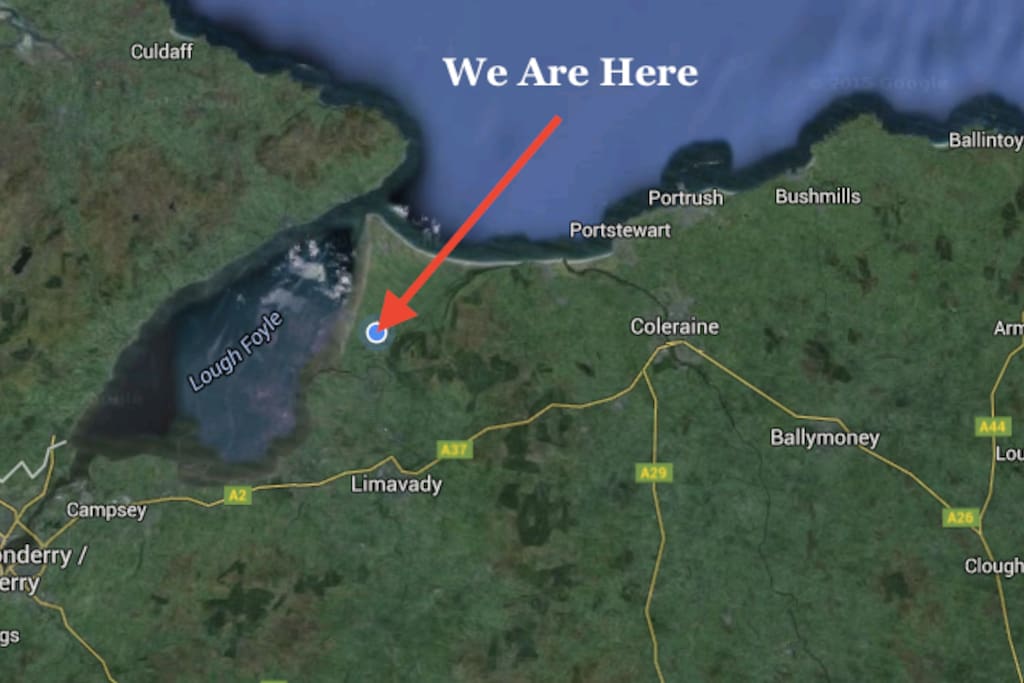Find us on the Causeway Coastal Route, 4 miles from lush sandy beaches and a short drive to attractions like The Giant's Causeway and Carrick-a-Rede rope bridge.