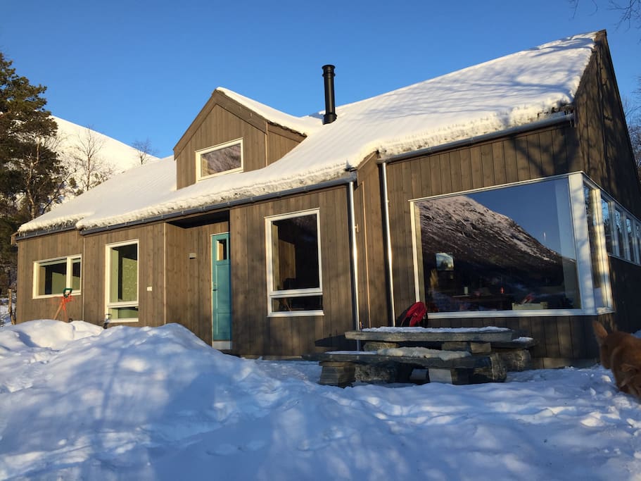 Hytta vinter