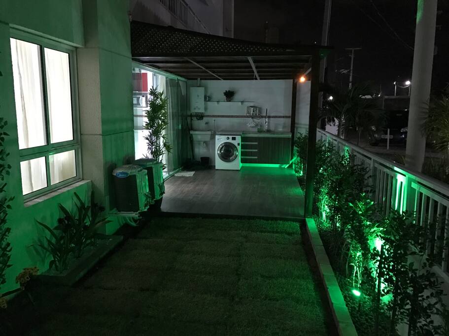Jardim e suas iluminações