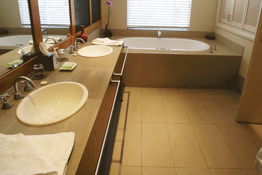 Bathroom with spa