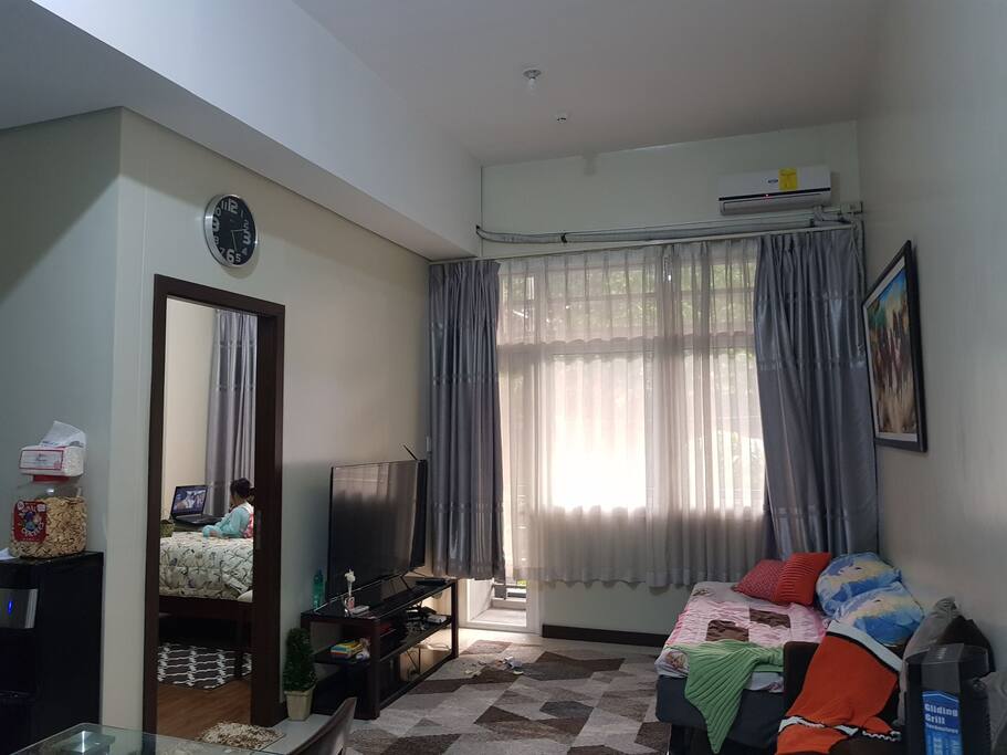 king size bed and sofa bed
