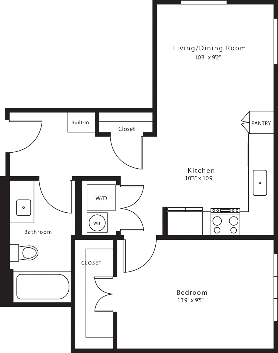 Plano de A5, que muestra 1 habitación
