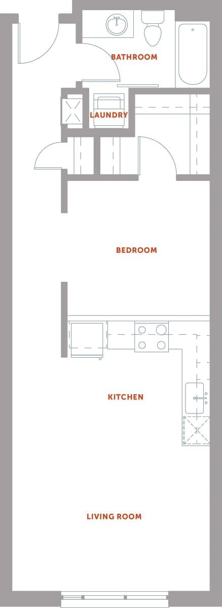Floorplan diagram for S3 Series 07, showing Studio