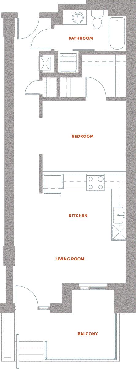 Plattegrond voor S3 Series 08, met Studio