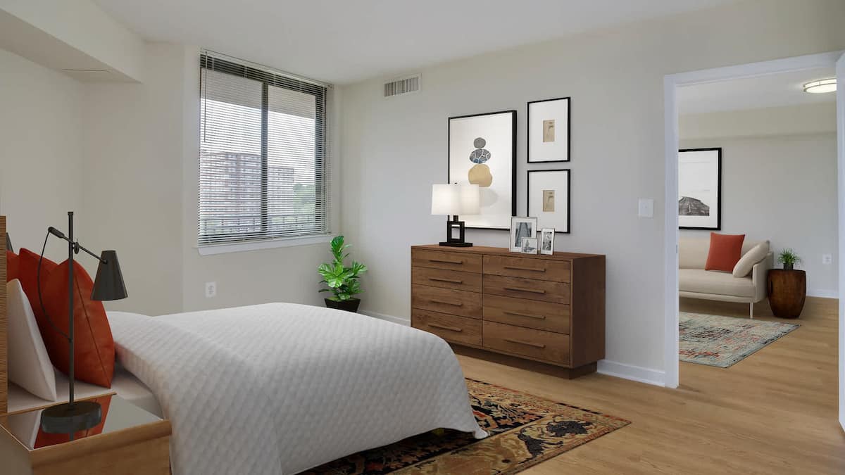 , an Airbnb-friendly apartment in Arlington, VA