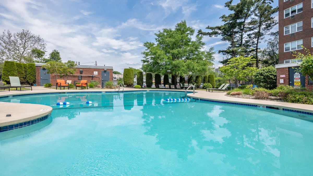 Exterior of Walden Park, an Airbnb-friendly apartment in Cambridge, MA