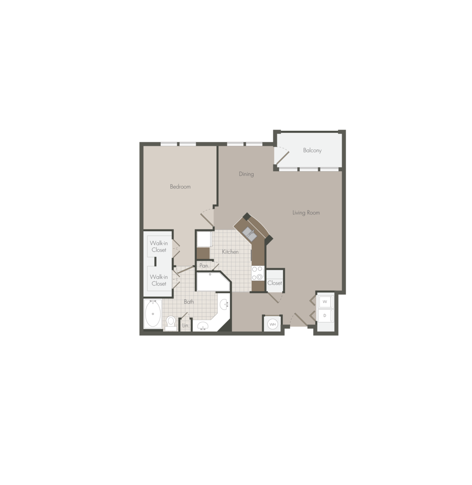 Plano de B3L, que muestra 1 habitación
