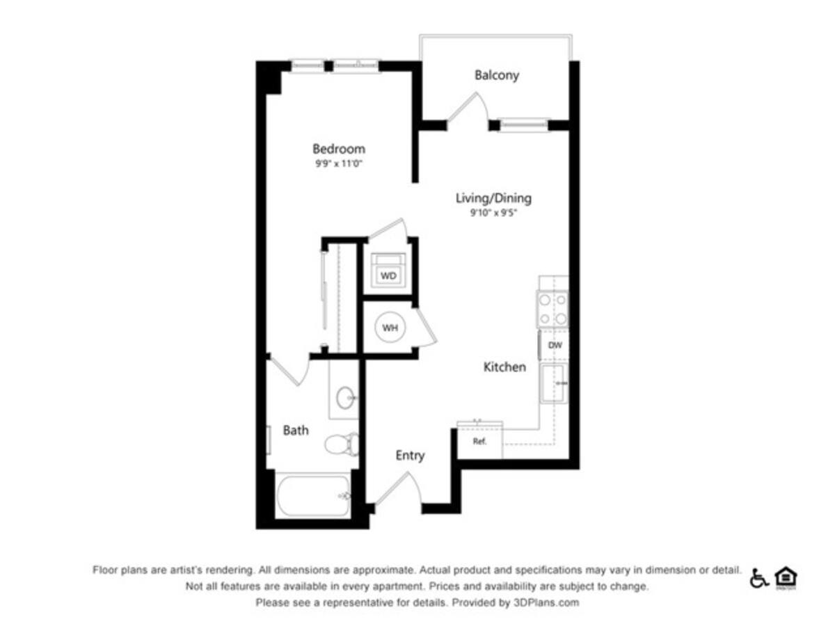 Floorplan diagram for S3, showing Studio