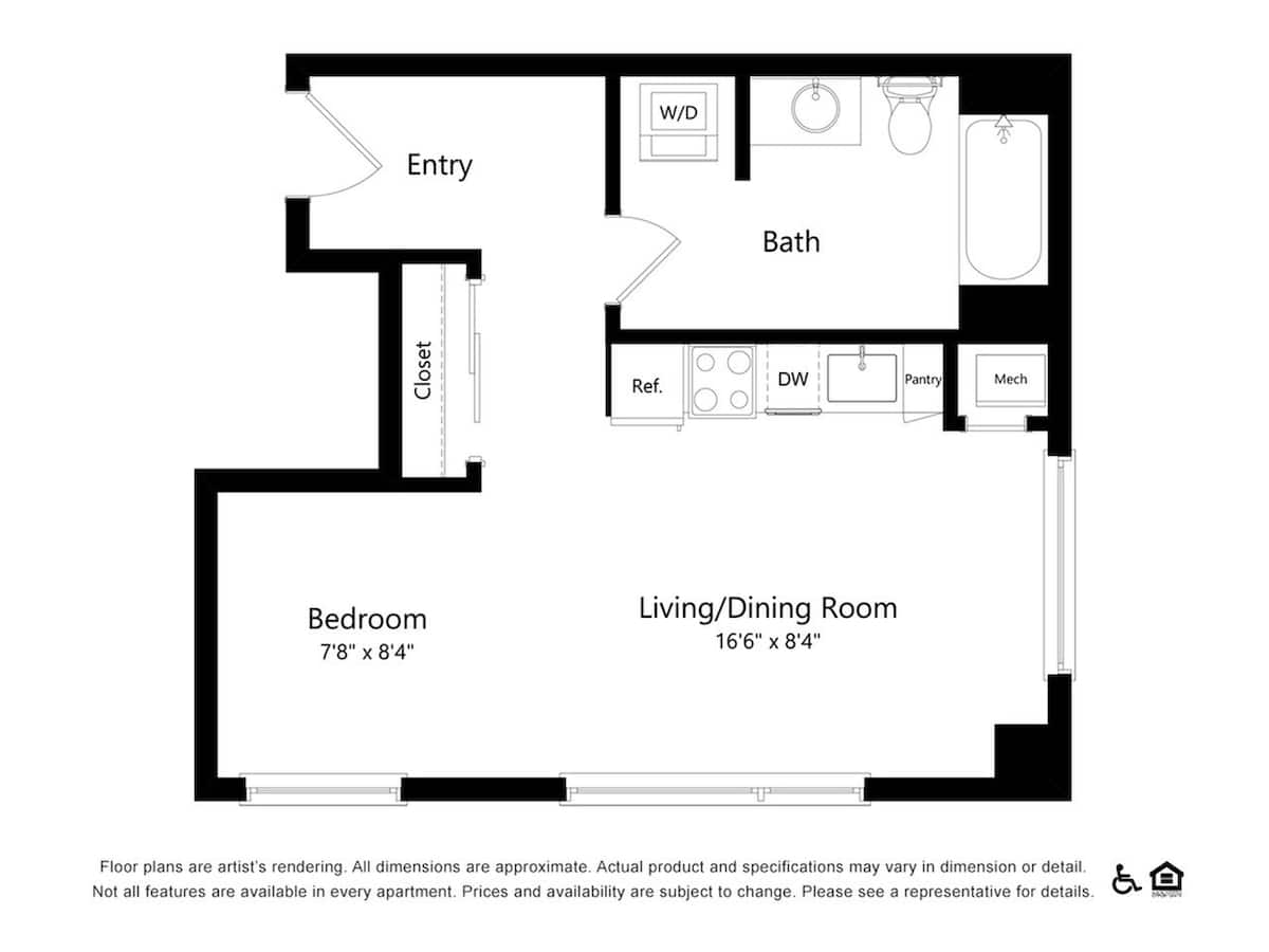 Floorplan diagram for S10, showing Studio