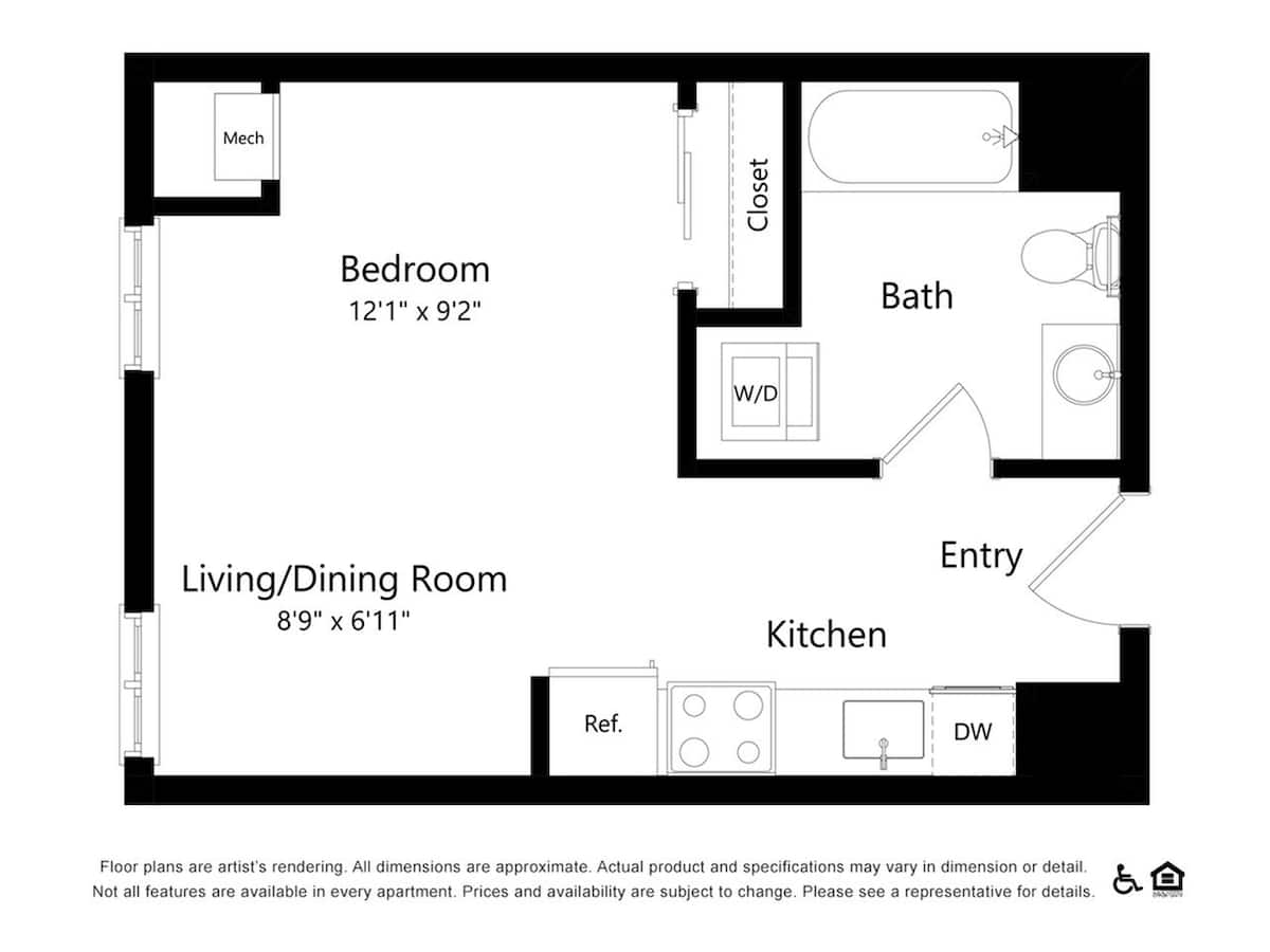 Floorplan diagram for S4, showing Studio