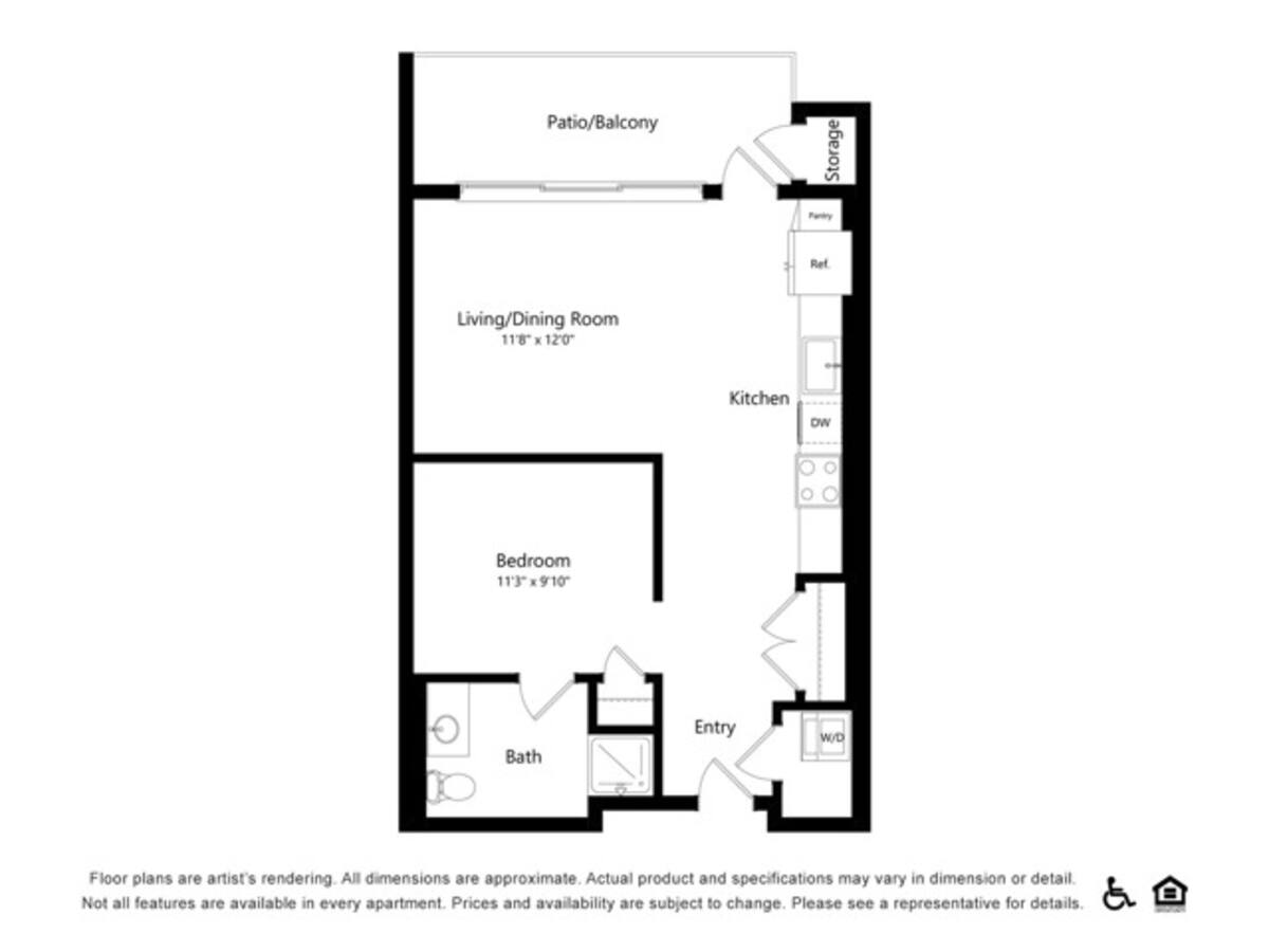Floorplan diagram for S2, showing Studio