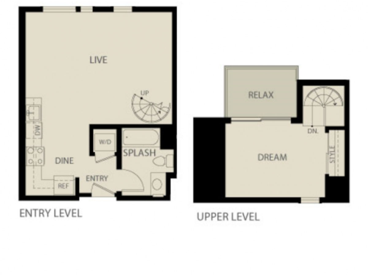 Floorplan diagram for 1i, showing 1 bedroom