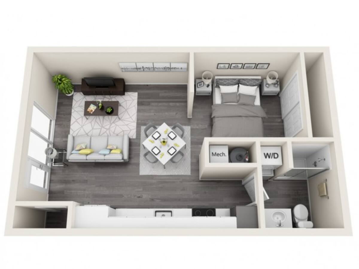 The Tomscot, an Airbnbfriendly apartment