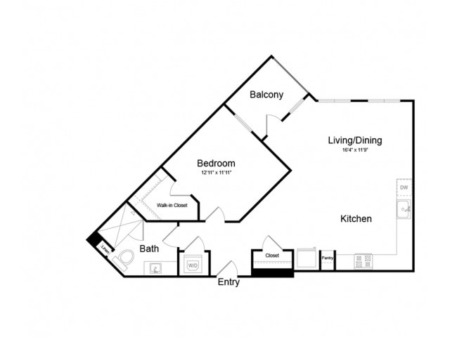 Plano de A1.2, que muestra 1 habitación