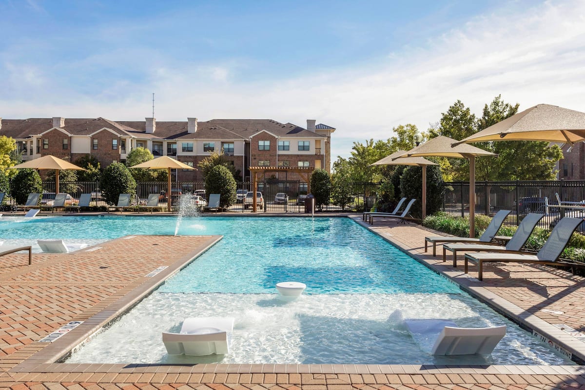 Exterior of Avenues at Craig Ranch, an Airbnb-friendly apartment in McKinney, TX