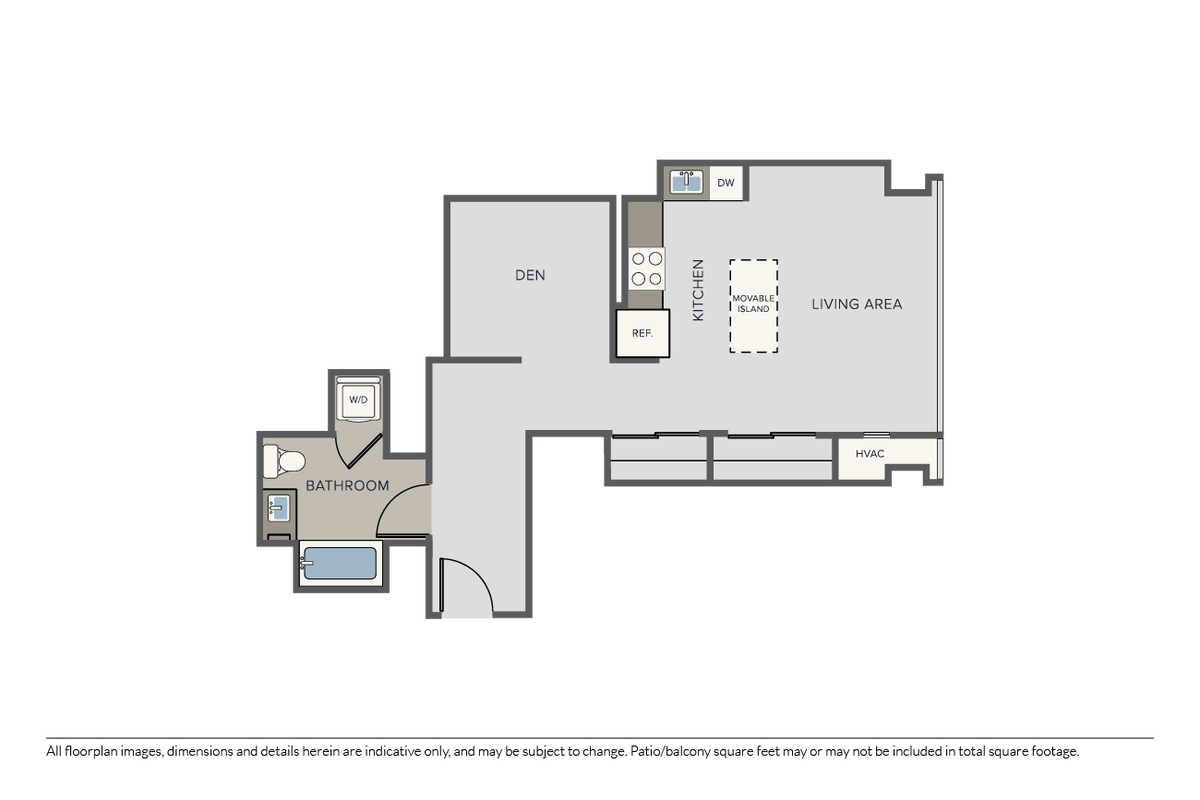 Floorplan diagram for Plan Bassett, showing Studio