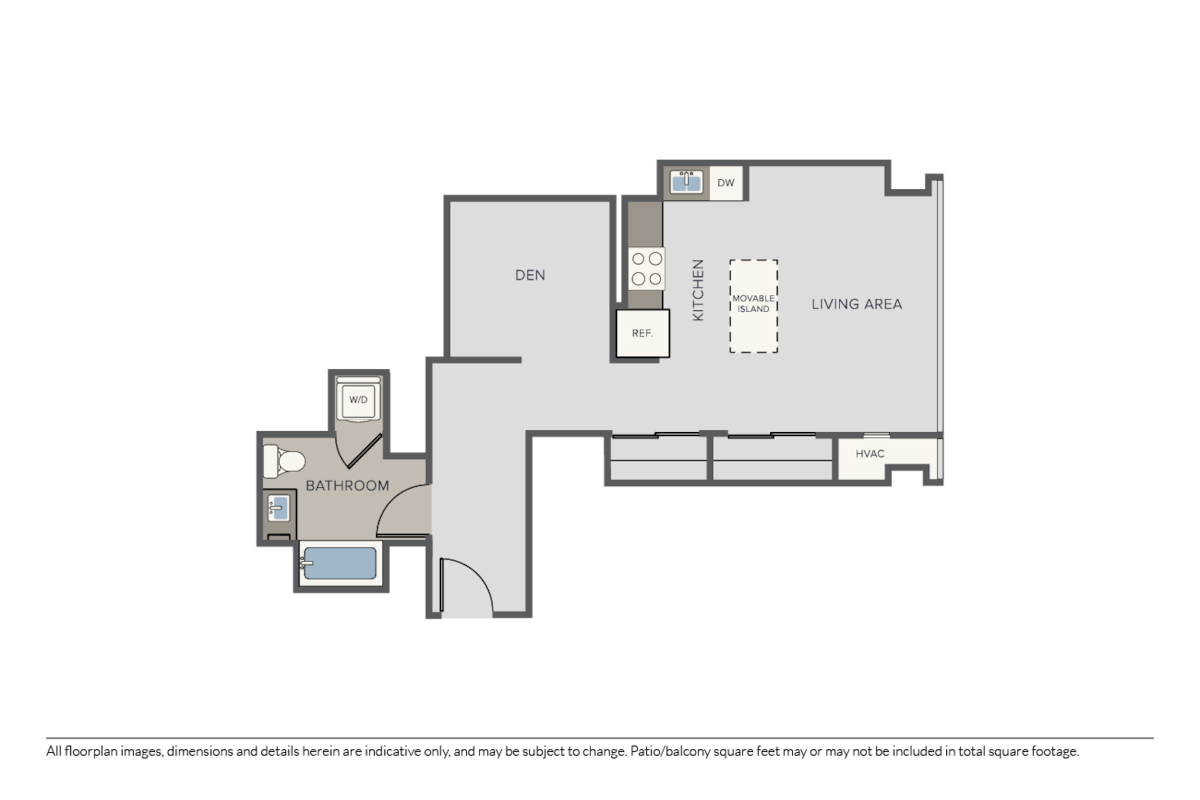 Floorplan diagram for Plan Bassett, showing Studio