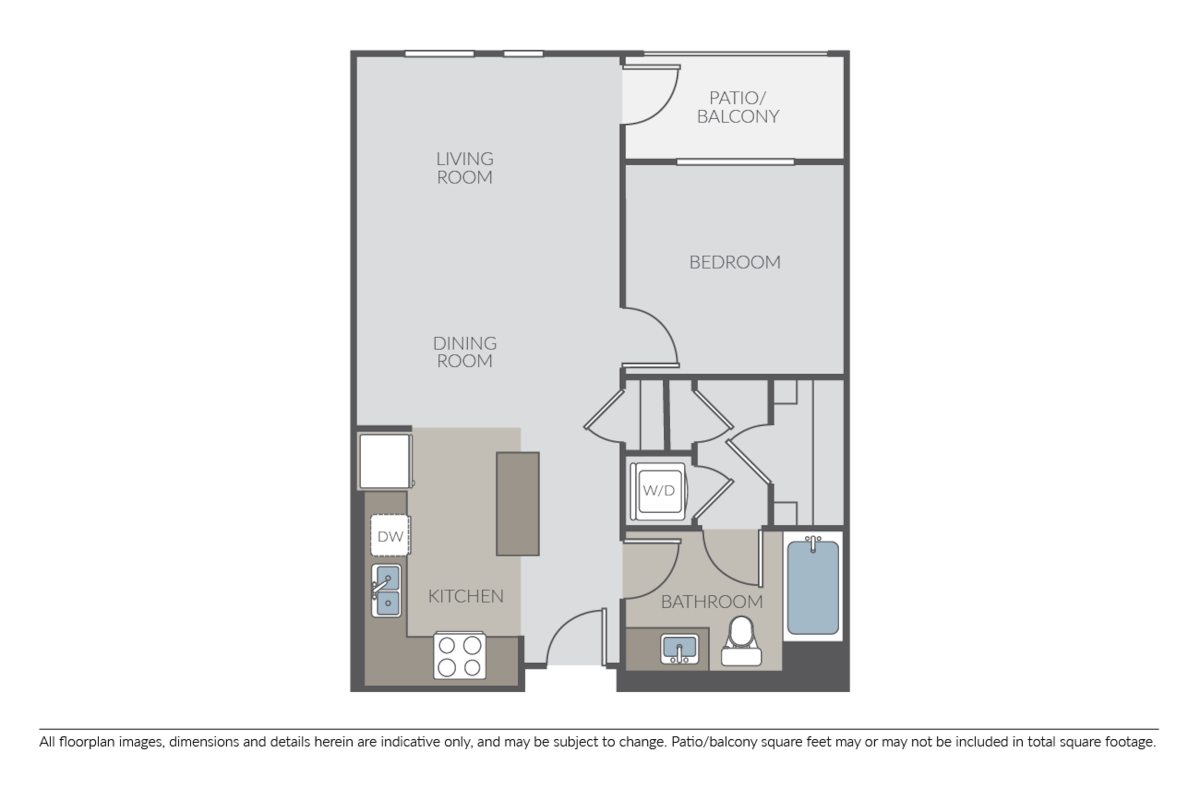 Floorplan diagram for Jupiter, showing 1 bedroom