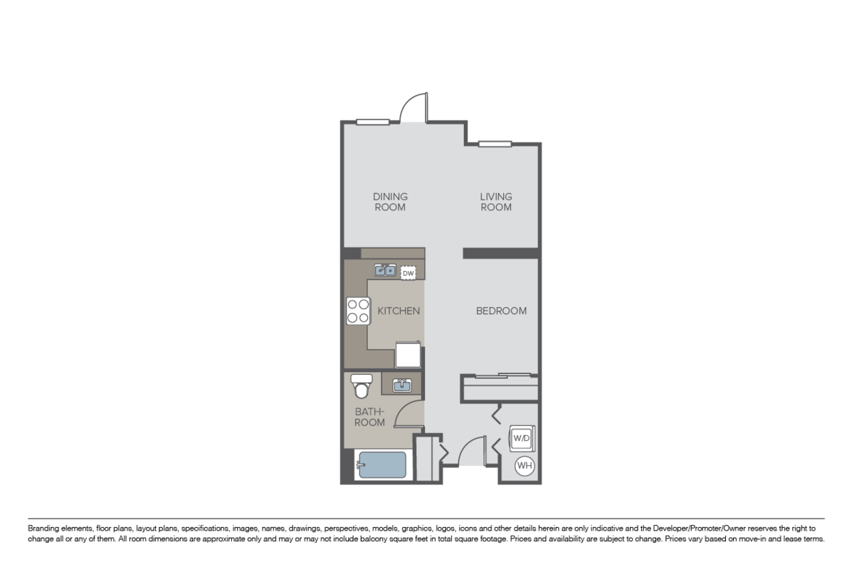 Floorplan diagram for Studio D, showing Studio