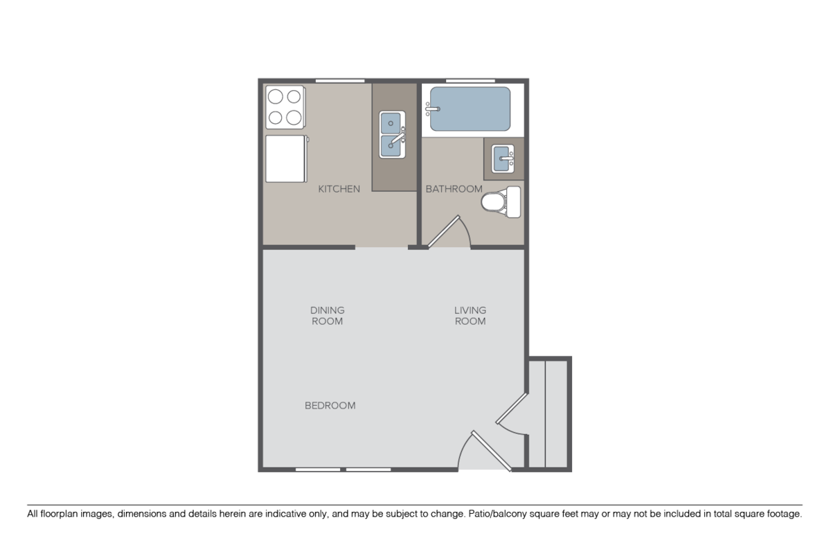 Floorplan diagram for Studio 270, showing Studio