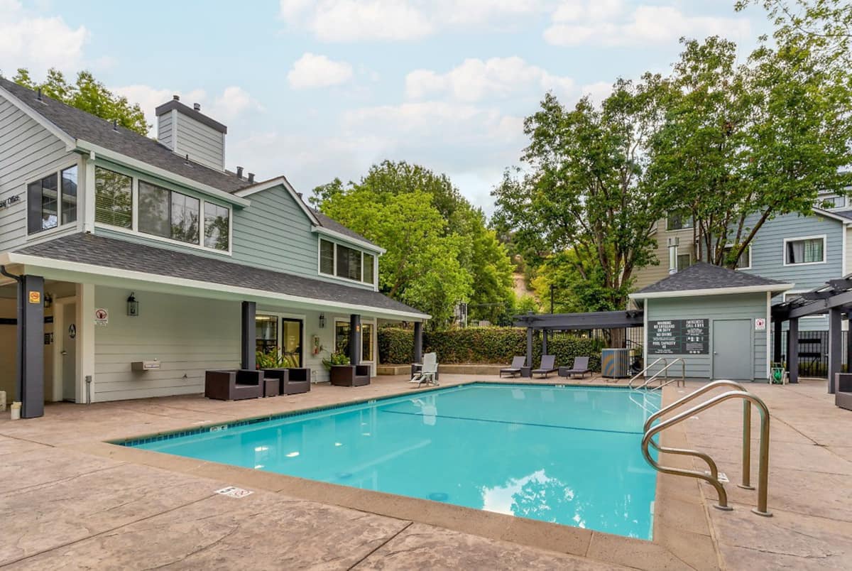 Exterior of Deer Valley, an Airbnb-friendly apartment in San Rafael, CA