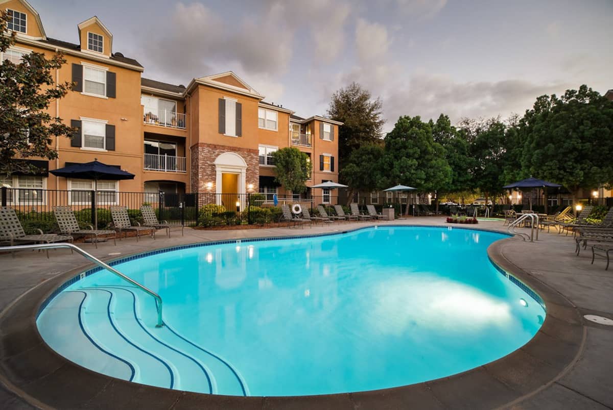 Exterior of Bridgeport Coast, an Airbnb-friendly apartment in Santa Clarita, CA