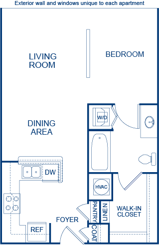 Floorplan diagram for Tea, showing Studio