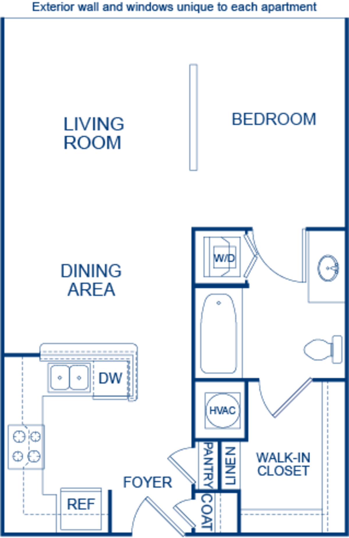 Floorplan diagram for Tea, showing Studio